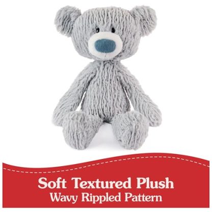 Teddy Bear Plush Gray Toy - Image 2