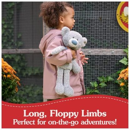 Teddy Bear Plush Gray Toy - Image 3