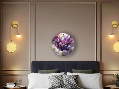 Tempered glass wall clock - Image 2