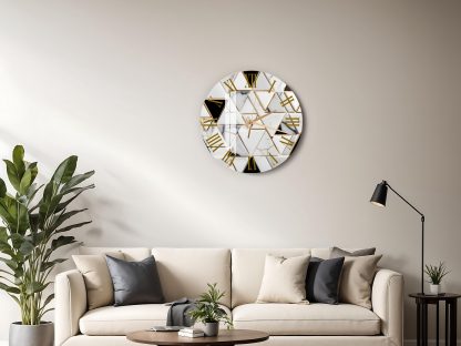 Tempered glass wall clock - Image 2