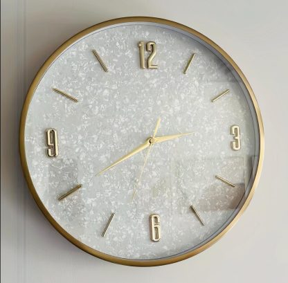 Tempered glass wall clock - Image 4