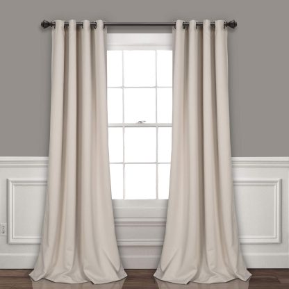 Thermal Insulated Grommet Blackout Wheat Curtains