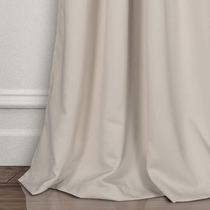 Thermal Insulated Grommet Blackout Wheat Curtains - Image 3