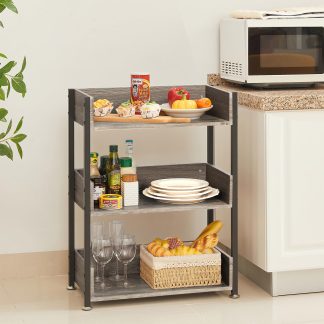 Three-layer storage rack