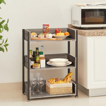 Three-layer storage rack
