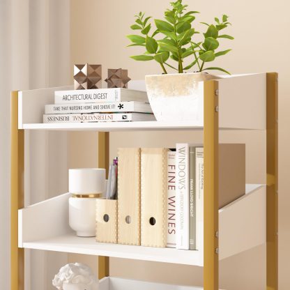 Three-layer storage white organizer - Image 4