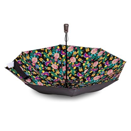 Tote Bag Reverse Folding Black Electric Parasol - Image 2