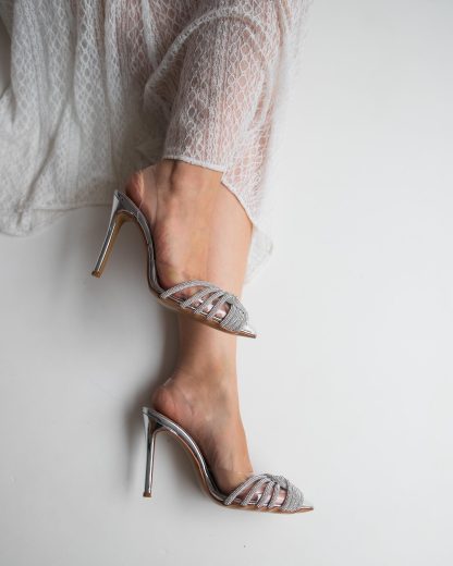 Transparent slingback stilettos - Image 3