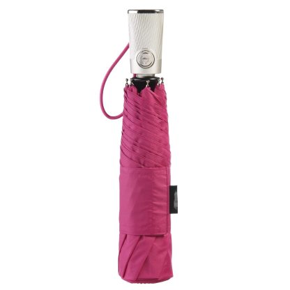 Travel folding pink umbrella - Image 3