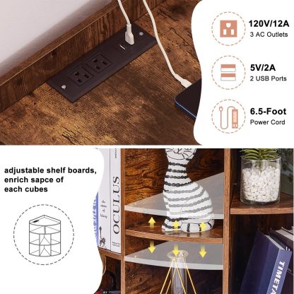 Triangle 8-compartment storage organizer - Image 4