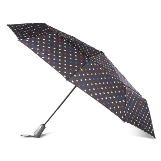 Ultimate Folding Multicolor Dot Umbrella