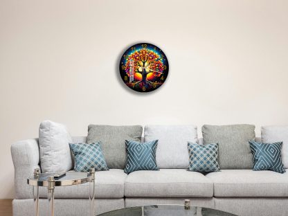 Unique colorful wall clock - Image 2