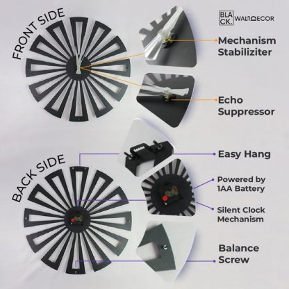 Unique geometric clock - Image 2