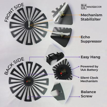 Unique simple wall clock - Image 2