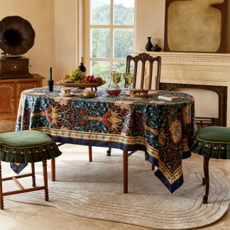 Velvet Vintage French Floral Tablecloth