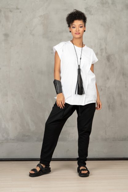 White top avant-garde clothing - Image 2