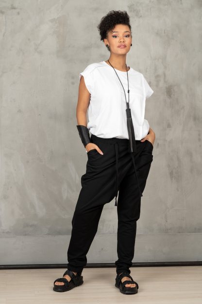 White top avant-garde clothing - Image 5