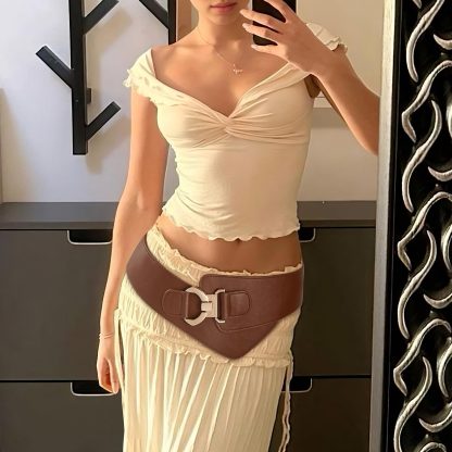 Women's Adjustable Fashion Dress Belt - Image 3