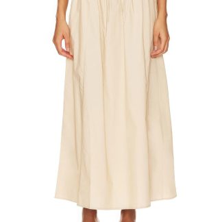 Women's Casual Long Cotton Skirt