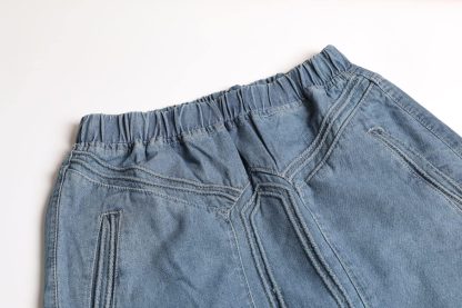 Women's Casual Long Denim Skirt - Image 2