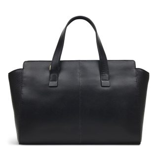 Women's Chain Crossbody Black Shoulder Bag
