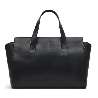 Women's Chain Crossbody Black Shoulder Bag