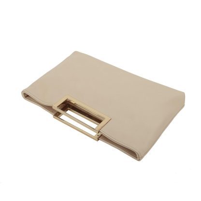 Women's Convertible Beige Clutch - Image 2