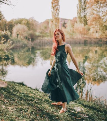 Women's Double Wrap Dress - Image 6