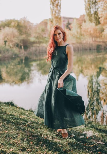 Women's Double Wrap Dress - Image 4