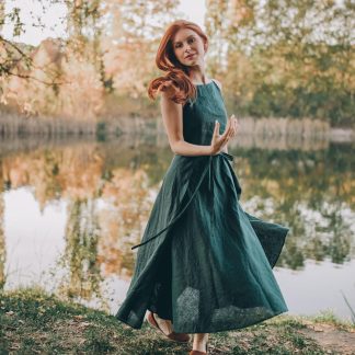 Women's Double Wrap Dress