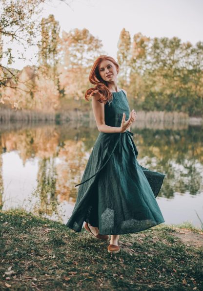 Women's Double Wrap Dress