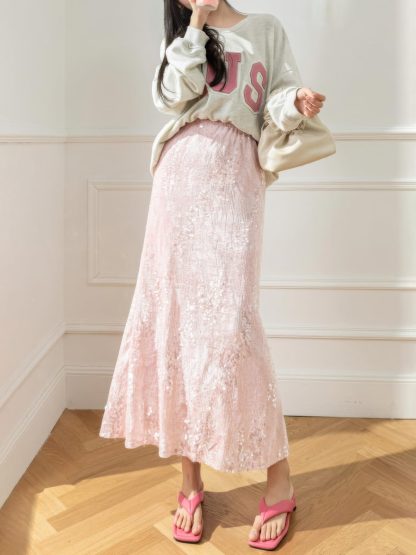 Women's Elegant A-Line Flared Maxi Dress