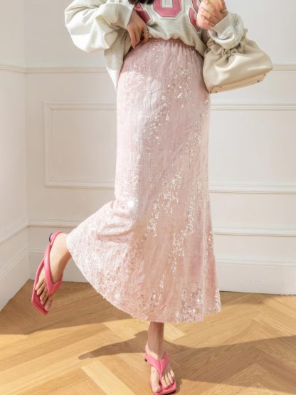 Women's Elegant A-Line Flared Maxi Dress - Image 3