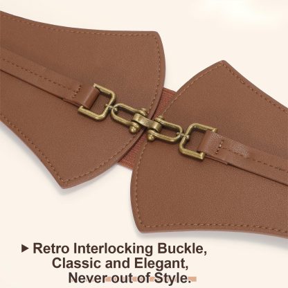 Women's Fashion Elastic Vintage Belt - Image 3