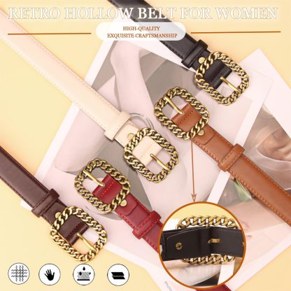 Women's Fashion Soft Leather Belt - Image 4