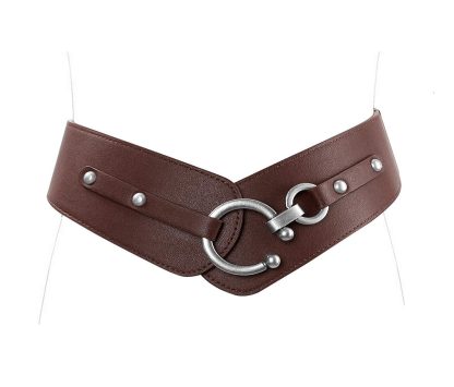 Women's Fashion Vintage Wide Elastic Belt