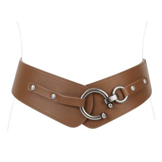 Women's Fashion Vintage Wide Elastic Belt