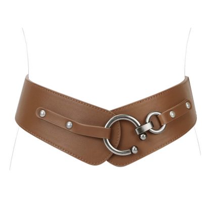 Women's Fashion Vintage Wide Elastic Belt