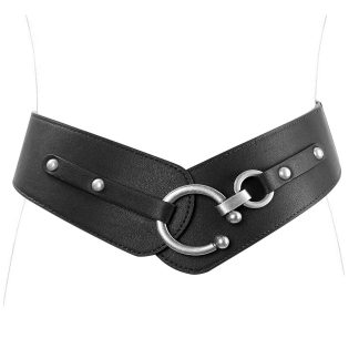 Women's Fashion Vintage Wide Elastic Belt