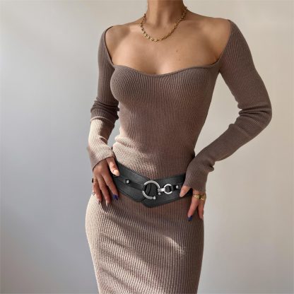 Women's Fashion Vintage Wide Elastic Belt - Image 2