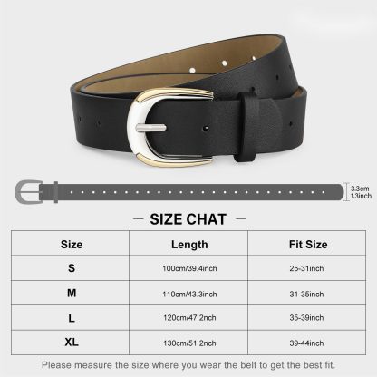 Women's Faux Leather Belt - Image 3