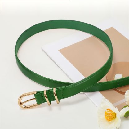 Women's Jeans Green Belt - Image 2