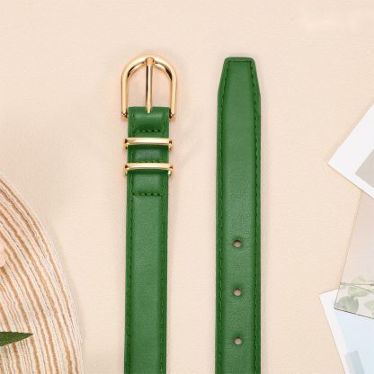 Women's Jeans Green Belt - Image 4