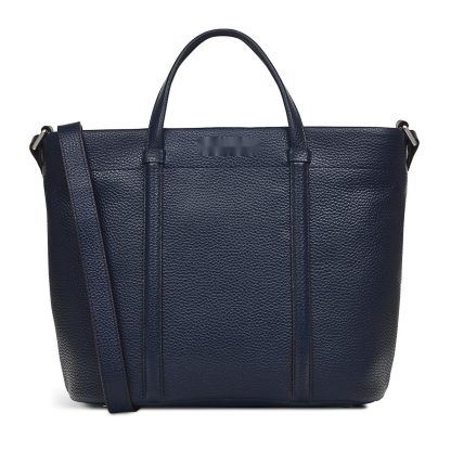 Women's Leather Ink Zip Shoulder Bag