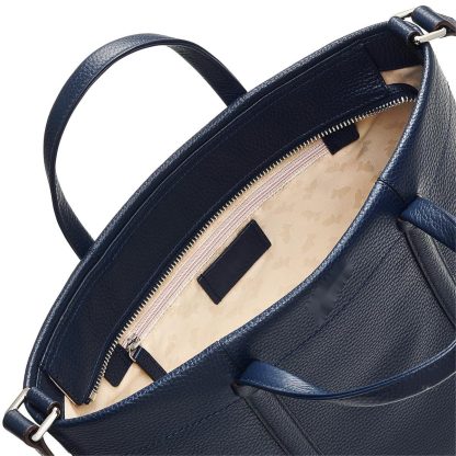 Women's Leather Ink Zip Shoulder Bag - Image 4