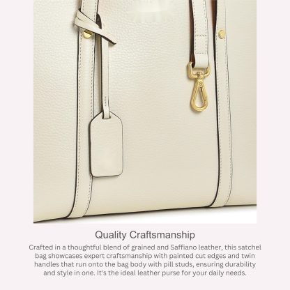 Women's Leather Open Shoulder Bags - Image 3