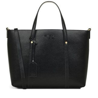 Women's Leather Open Top Shoulder Bags
