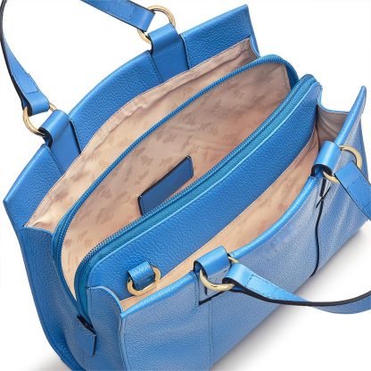 Women's Leather Open Top Shoulder Bags - Image 3