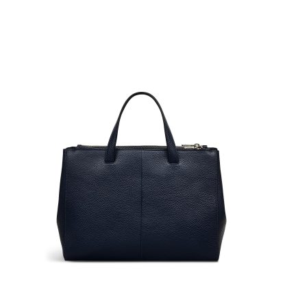 Women's Leather Zipper Crossbody Bag - Image 2