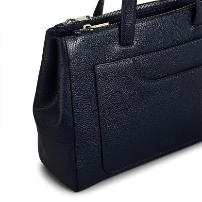 Women's Leather Zipper Crossbody Bag - Image 4